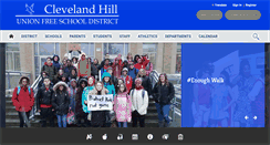 Desktop Screenshot of clevehill.org
